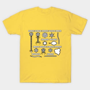 Bacteriophages families T-Shirt